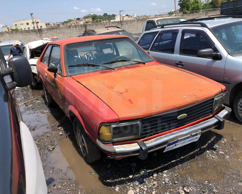 LOTE 037- FORD/CORCEL II L ANO 1980 JB25758 Carros em leilão | MGL Leilões