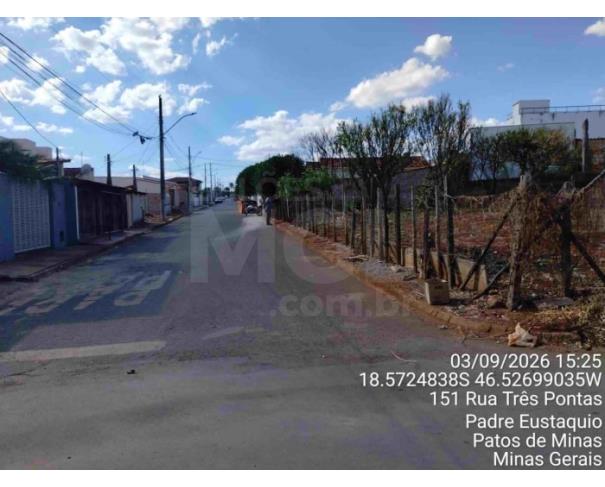 Foto de PATOS DE MINAS/MG - Lote 02 da Quadra B, com área de 510,36 m², localizado na Bairro Padre Eustáquio