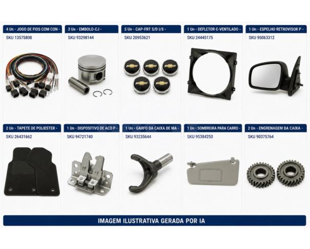 Foto de Juiz de Fora/MG - Diversos automotivos - 10 SKUs / 21 pecas - PA00320