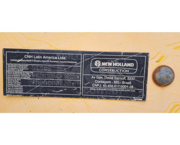 Foto de ITAÚNA MG - TRATOR DE ESTEIRA D150B NEWHOLLAND - FROTA TE001