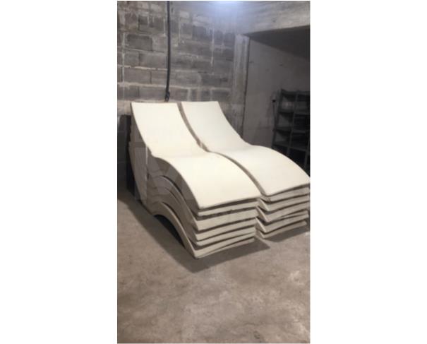 Foto de 14 ESPREGUIÇADEIRAS DE FIBRA PARA ÁREA GOURMET/PISCINA