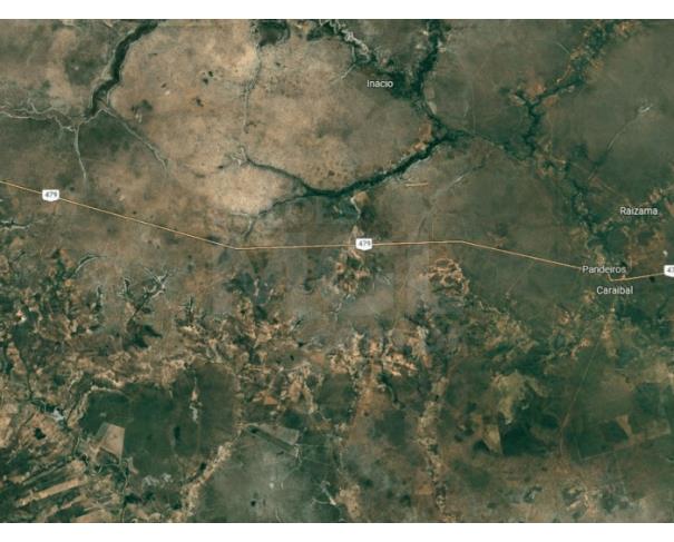 Januária/mg - faixa de terras com área de 38,72 ha na fazenda pandeiros. fazenda em leilão | mgl leilões