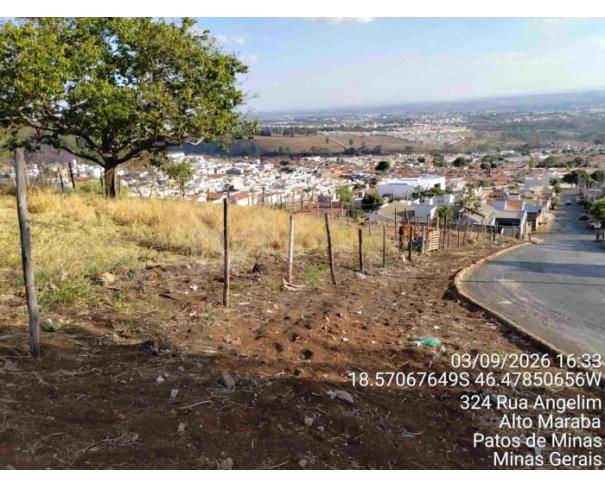 Foto de PATOS DE MINAS/MG - Lote destinado a equipamento comunitário com área de 3.852,50 m², localizado no Bairro Alto da Serra.