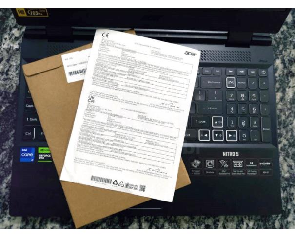 Foto de ITAÚNA/MG - NOTEBOOK ACER - PROCESSADOR INTEL CORE i7 - PLACA DE VIDEO INVIDIA GEFORCE RTX - ( NITRO 5 ) 165HZ 64GB