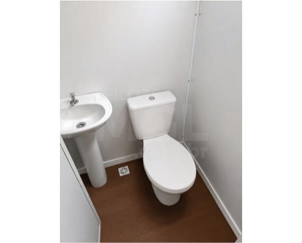Foto de ITAÚNA/MINAS GERAIS - CONTAINER MATERIAL TÉRMICO; TIPO MODULAR; ESCRITÓRIO COM BANHEIRO - 244CM X 300CM X 295CM - NOVO - PA MMYB726