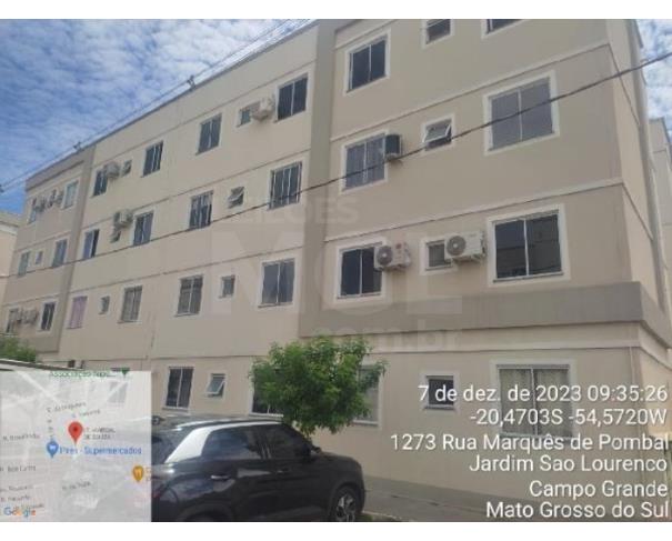 Foto de CAMPO GRANDE/MS — Apartamento com 2 quartos e 1 Vaga na Garagem no Bairro Tiradentes