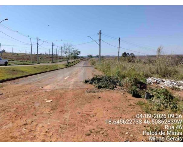 Foto de PATOS DE MINAS/MG - Lote urbano com área de 11.718,36 m², localizado no bairro Planalto