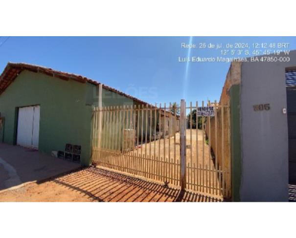 Foto de LUÍS EDUARDO MAGALHÃES/BA — Casa com 2 quartos e 1 vaga na garagem no bairro Jardim das Acácias