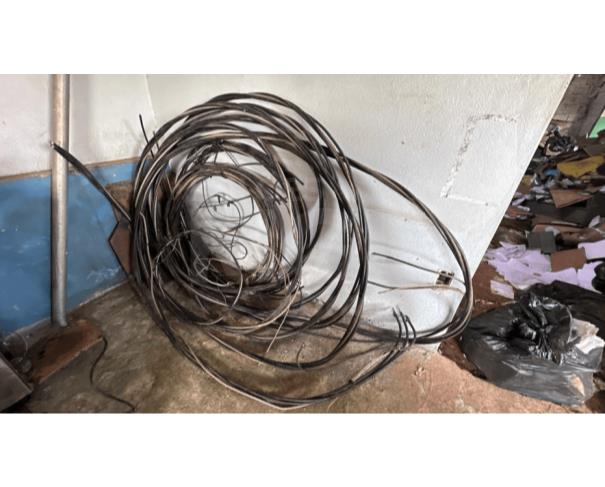 Foto de MATEUS LEME/MG - Lote sucata 16de cabos e fios elétricos