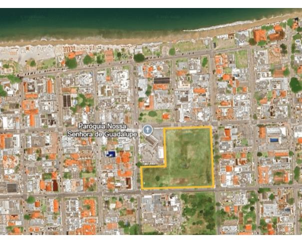 Foto de FLORIANÓPOLIS/SC - Terreno com 15.379,61m² ao lado Igreja Nª Sª de Guadalupe em Canasvieiras