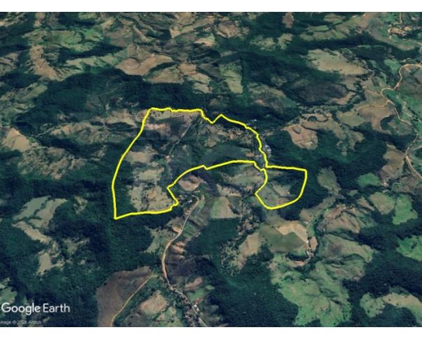 Foto de AMPARO DO SERRA/MG — Terreno Rural com 38,80 hectares na Fazenda "Mandinga"