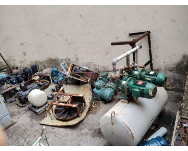 Foto de IPATINGA/MG- Gerador - tipo: bateria elétrica / modelo Agrale , Compressores Mod. 503dh80b2 marca Hitachi; compressores (refrigerating mod. 1001 FSVV; compressores marca Bitzer Frigor atf128; bomba de vácuo marca Sulzer).