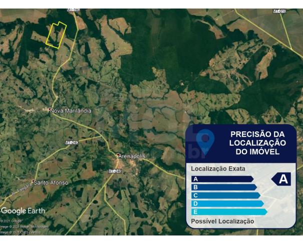 Foto de Nova Marilândia/MT - Terreno com 1.284,4949 hectares com acesso pela BR 364 e MT 160 - PA1428.
