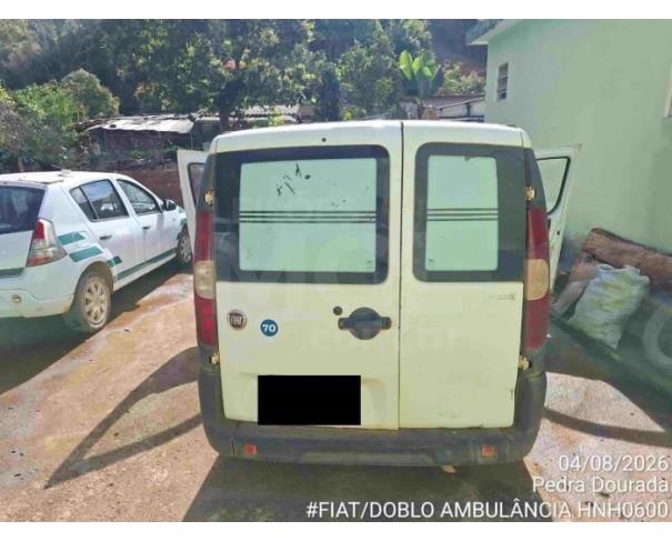 Foto de PEDRA DOURADA/MG - Especial Caminhonete Fiat Doblo Ambulância, 2010/2010, FLEX 