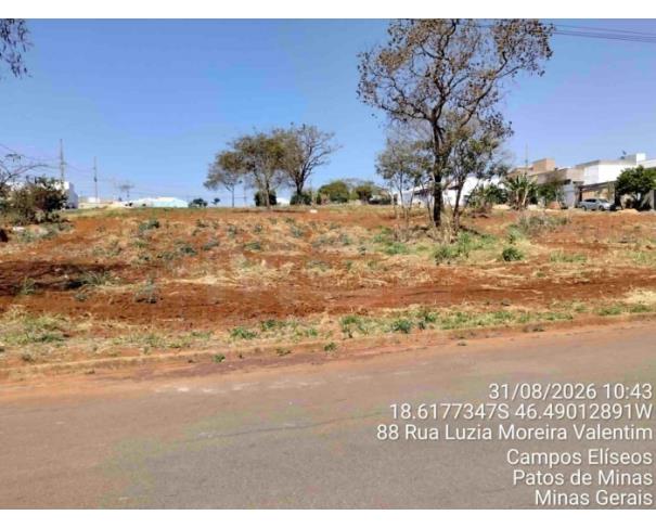 Foto de PATOS DE MINAS/MG - Lote urbano com área de 4.244,62 m², localizado no bairro Campos Elíseos 