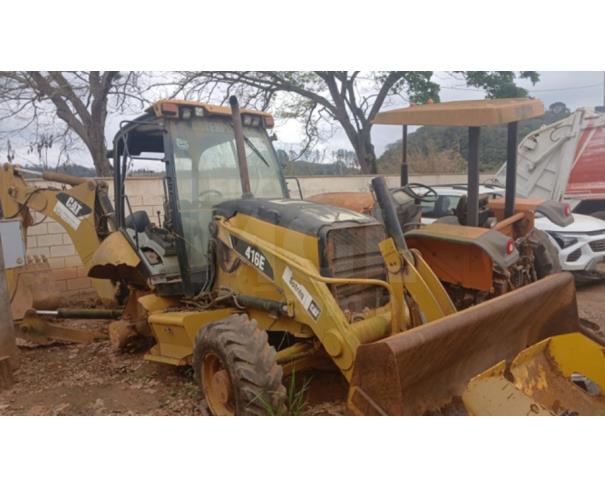 Foto de ORATÓRIOS/MG - Retroescavadeira Caterpillar (CAT), modelo 416E