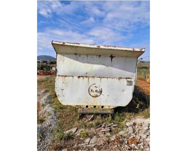 Foto de HELIODORA/MG - Caçamba basculante metálica FACCHINI, destinada ao transporte e descarga de materiais