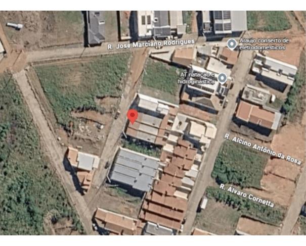 Foto de SENADOR AMARAL/MG – Casa e seu respectivo terreno com a área de 125m², situado no bairro Lagoa Grande