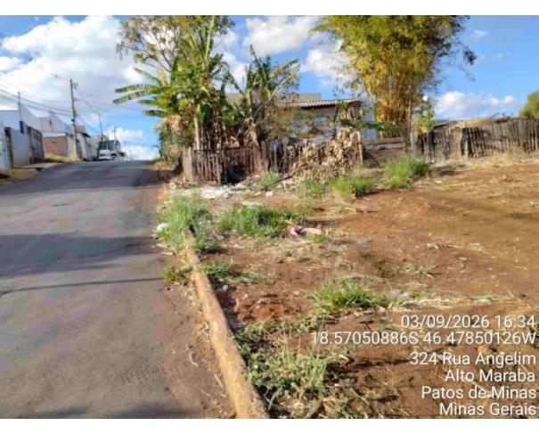 Foto de PATOS DE MINAS/MG - Lote destinado a equipamento comunitário com área de 3.852,50 m², localizado no Bairro Alto da Serra.