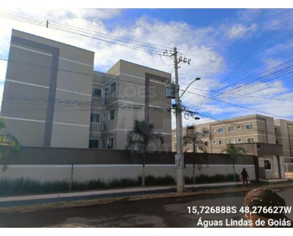 Foto de ÁGUAS LINDAS DE GOIÁS/GO — Apartamento com 2 quartos e 1 vaga na garagem no bairro Mansões Olinda