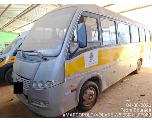 Foto de PEDRA DOURADA/MG - Ônibus Marcopolo Volare W8 Escolar, 2011/2011, DIESEL 
