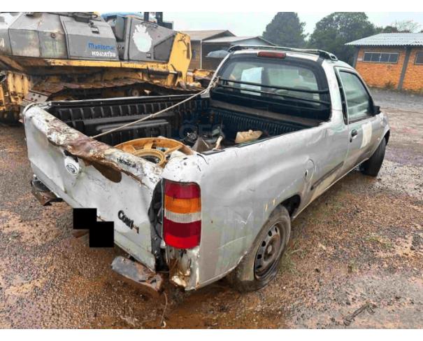 Foto de PONTE SERRADA/SC - Carga Caminhonete Ford/ Courier L 1.6 Flex, 2007/2008, FLEX 