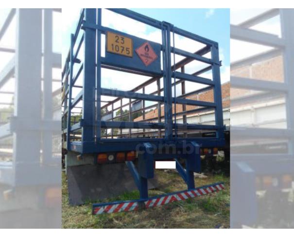 Foto de LOTE 049- SEMI REBOQUE RANDON PARA TRANSPORTE DE GÁS ANO 1987/1987 JB21287