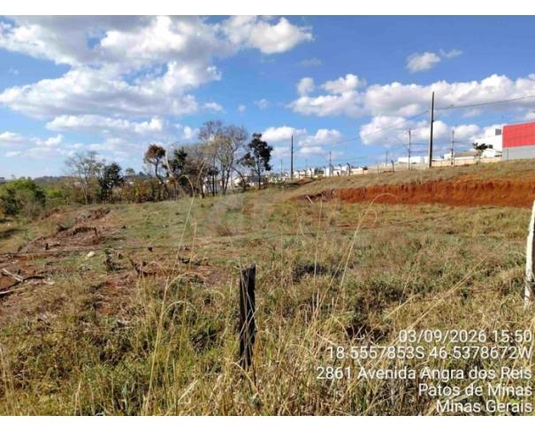 Foto de PATOS DE MINAS/MG - Lote 5 da Quadra 14, com área de 2.982,35 m², localizado na Bairro Residencial Barreiro