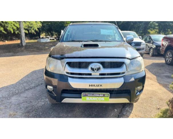 Foto de ITAÚNA/MG - CAMINHONETE TOYOTA/HILUX CABINE DUPLA 4X4 SRV ANO 2008/2009 - SC1101