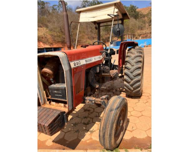 Foto de SÃO PEDRO DOS FERROS/MG -  Trator Agrícola Massey Ferguson, modelo 290
