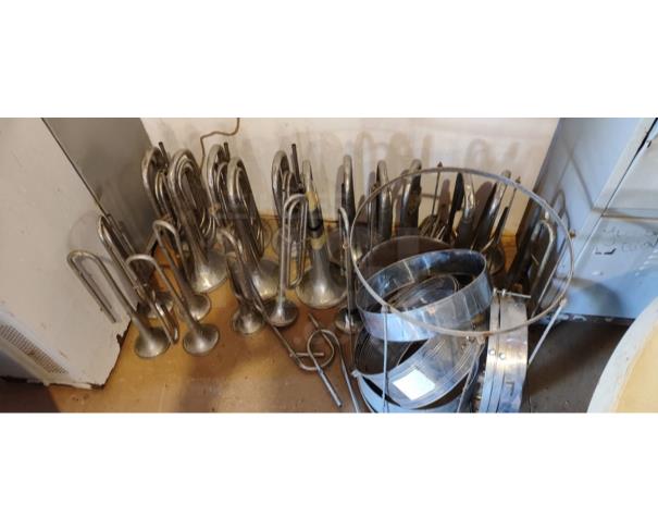 Foto de ANDARAÍ/BA - Instrumentos musicais (cornetas de fanfarra).