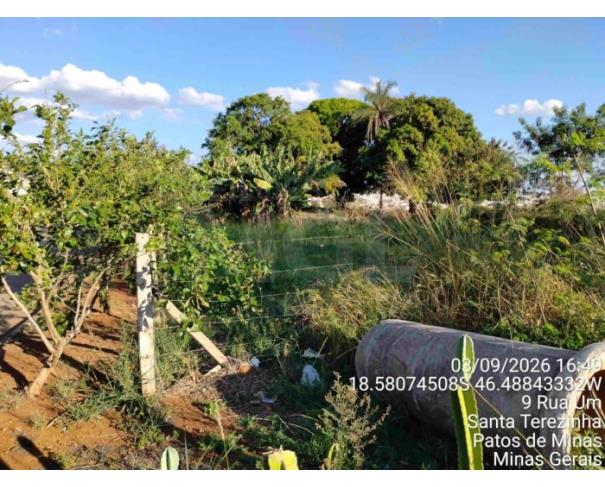 Foto de PATOS DE MINAS/MG - Terreno urbano com área de 2.758,40 m², destinado a equipamento comunitário, localizado no bairro Residencial Monjolo 