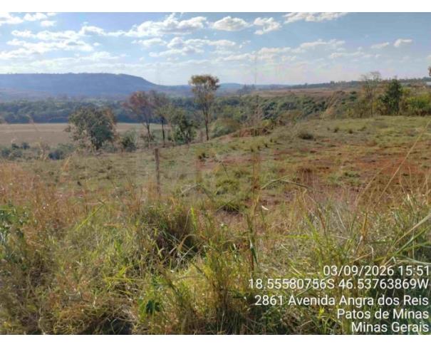 Foto de PATOS DE MINAS/MG - Lote 5 da Quadra 14, com área de 2.982,35 m², localizado na Bairro Residencial Barreiro