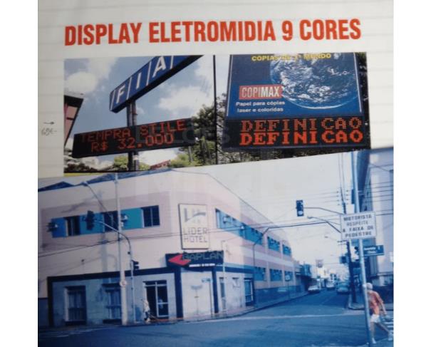 Foto de Rio Claro/SP- Outdoor, 16 linhas x 80 colunas, com software