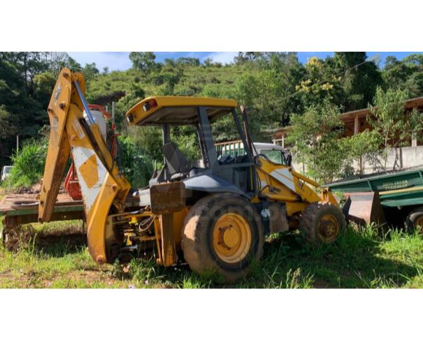 Foto de LAGOA DOURADA/MG - Retroescavadeira JCB, modelo 3C.