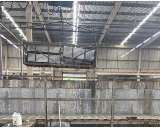 Foto de RIBEIRÃO DAS NEVES/MG - Estação para tratamento de superfícies