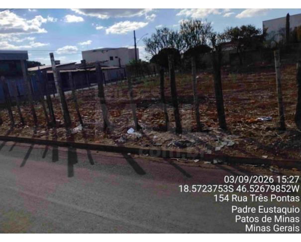 Foto de PATOS DE MINAS/MG - Lote 02 da Quadra B, com área de 510,36 m², localizado na Bairro Padre Eustáquio
