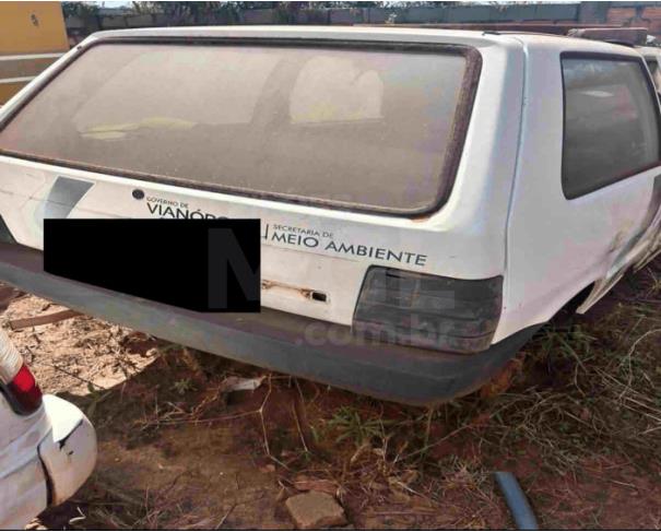 Foto de VIANÓPOLIS/GO - Fiat Uno Mille Smart, 2000/2001, GASOLINA, BRANCA 