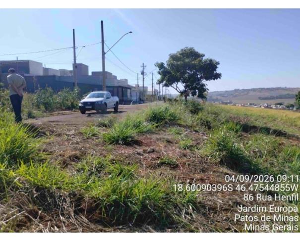 Foto de PATOS DE MINAS/MG - Lote urbano com área de 9.757,28 m², localizado no bairro Morada da Serra