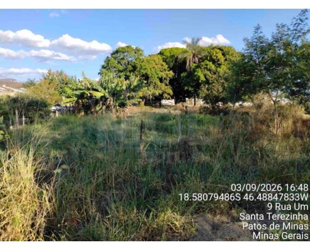 Foto de PATOS DE MINAS/MG - Terreno urbano com área de 2.758,40 m², destinado a equipamento comunitário, localizado no bairro Residencial Monjolo 