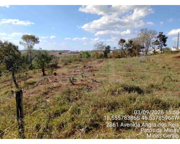 Foto de PATOS DE MINAS/MG - Lote 5 da Quadra 14, com área de 2.982,35 m², localizado na Bairro Residencial Barreiro