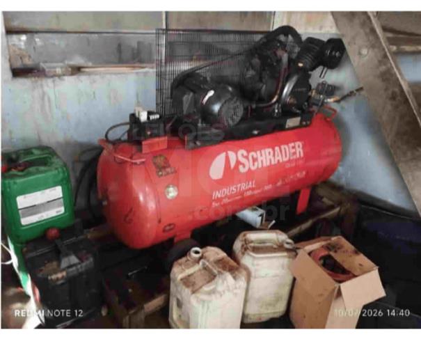 Foto de ITABIRA/MG -  Compressor Schrader Industrial 5 HP  - PA00822