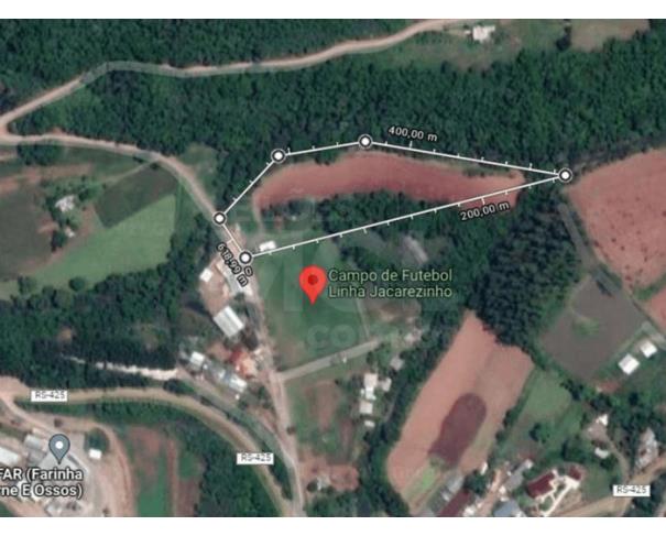 Nova bréscia/rs - terreno com 13.000m² situada em linha jacarezinho lote em leilão | mgl leilões