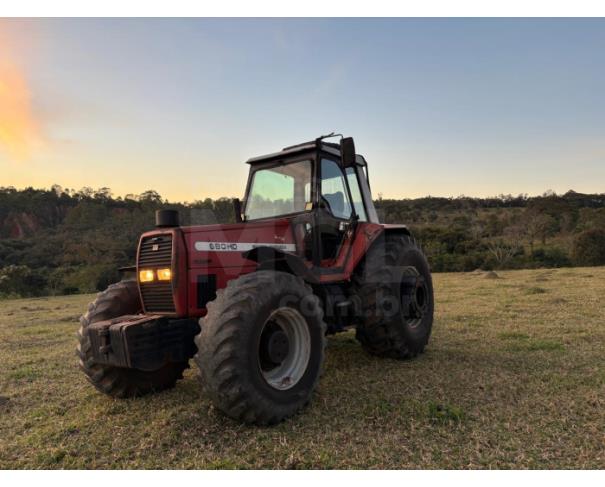 Foto de CARMO DO CAJURU MG - TRATOR MASSEY FERGUSON 680HD ANO 2006
