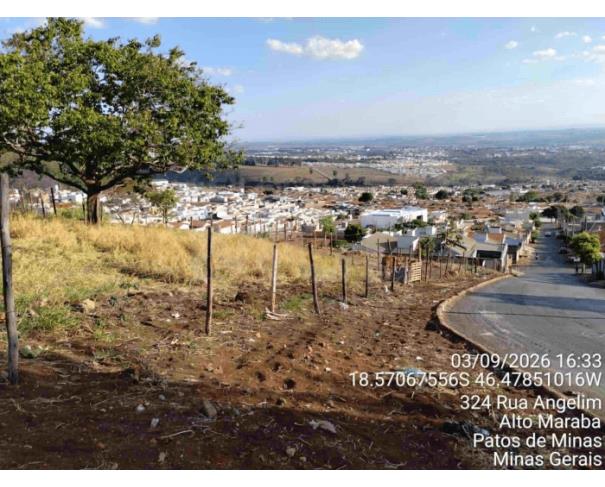 Foto de PATOS DE MINAS/MG - Lote destinado a equipamento comunitário com área de 3.852,50 m², localizado no Bairro Alto da Serra.