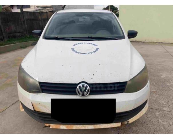 Foto de GUAIMBÊ/SP - VW Novo Gol 1.0 City, 2013/2014, FLEX, BRANCA 