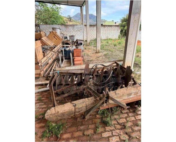 Foto de VIEIRAS/MG - Grade Aradora Agrícola de Discos, estrutura metálica, composta por conjuntos de discos para preparo do solo, marca Baldan