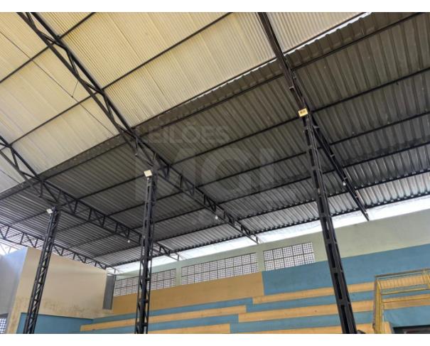 Foto de JAGUARÉ/ES - Cobertura completa de quadra poliesportiva