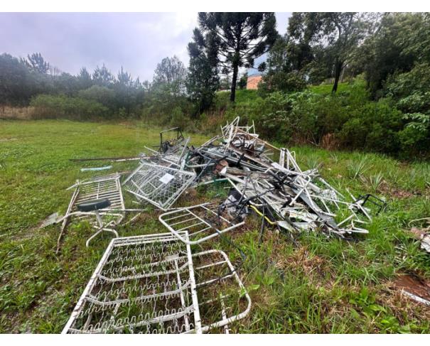 Foto de PONTE SERRADA/SC - Sucata ferrosa e materiais diversos