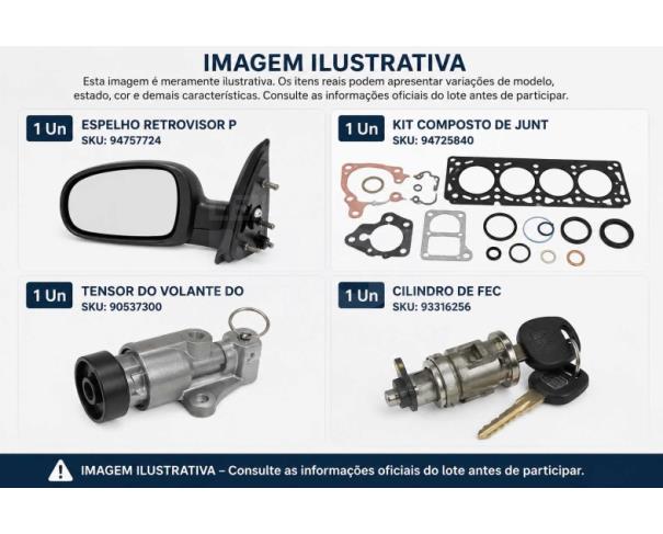 Foto de Juiz de Fora/MG - Diversos automotivos - 4 SKUs / 4 pecas - PA00302